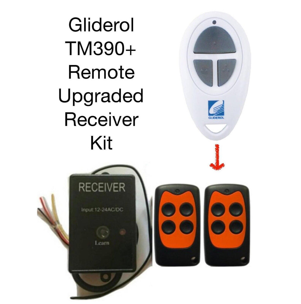 Gliderol TM390+ Optima Dual Garage Door Upgreat Receiver Kit with Two