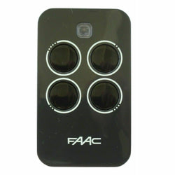 Genuine FAAC XT4 433RC 4 Channels Garage/Gate Remote compatible with XT2/TE4433H