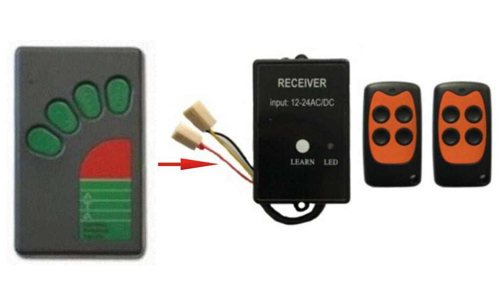 ATA TX4 Green Button Garage Door Remote Control - Sunshine Garage ...