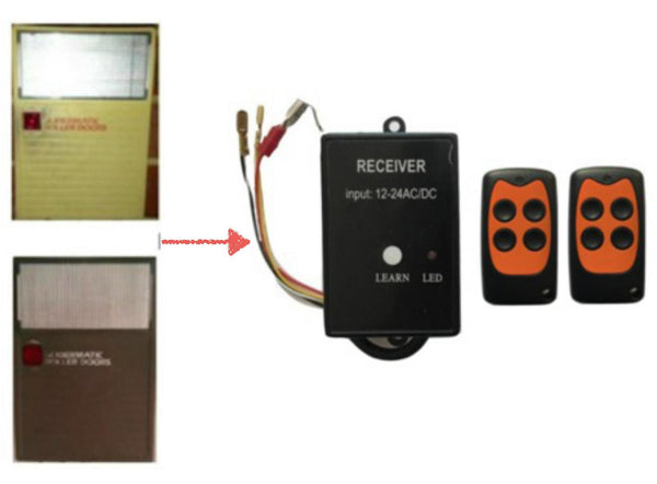 Gliderol / Glidermatic Roller Door Remote Upgrade Receiver Kit GL702