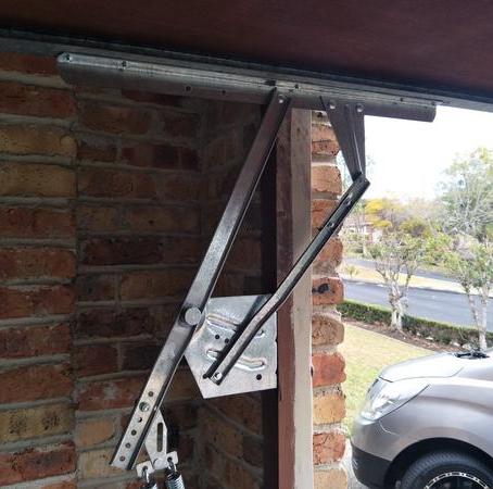Double Garage Tilt Door (no track) A Pair of 200J Arm  Sunshine Garage